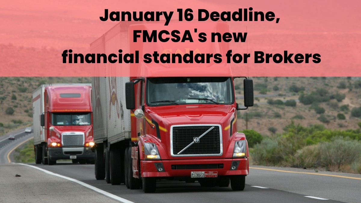 The January 16 Deadline: New Financial Standards for Brokers and Forwarders